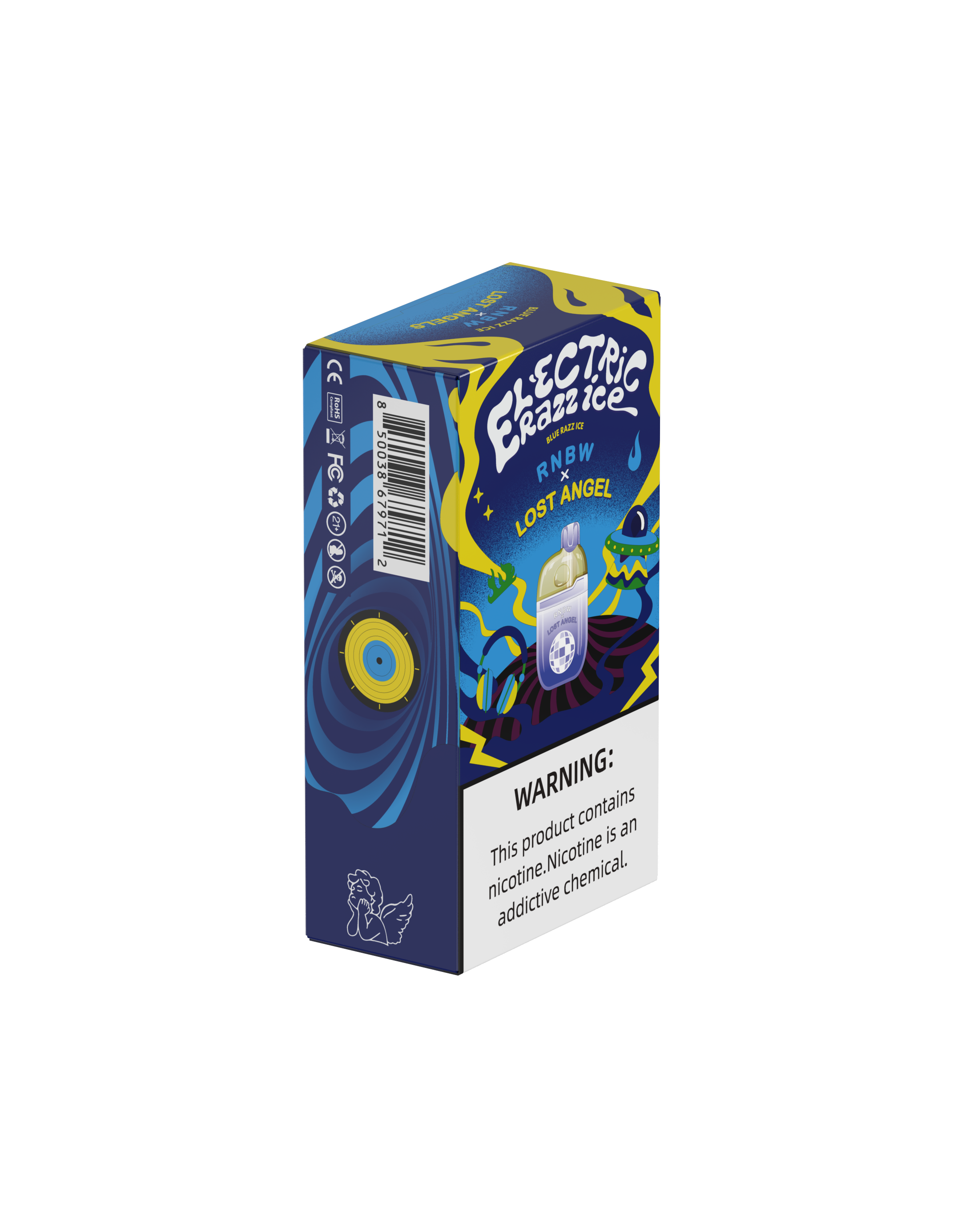Blue Razz Ice - “Electric Razz Ice”